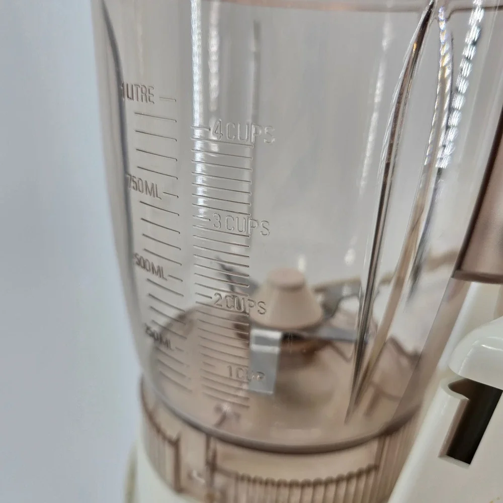Sunbeam Oskar Plus Food Processor Blender 14141 White 1L 4 Cup
